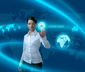 Technology future development trend Stock Photo 02