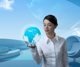 Technology future development trend Stock Photo 04