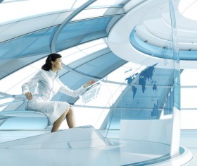 Technology future development trend Stock Photo 07