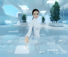Technology future development trend Stock Photo 27