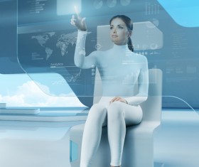 Technology future development trend Stock Photo 30