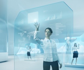 Technology future development trend Stock Photo 34