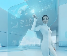 Technology future development trend Stock Photo 35