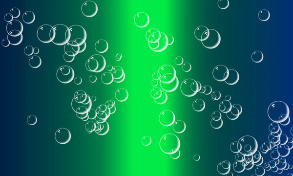 Transparent Bubbles photoshop brushes