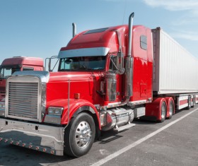 Truck Freight Transport Logistics Stock Photo 01