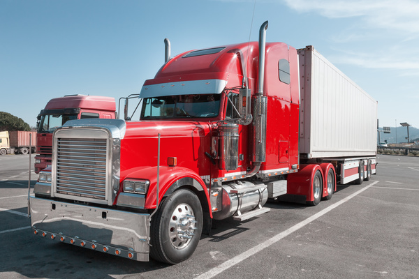 Truck Freight Transport Logistics Stock Photo 01