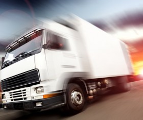 Truck Freight Transport Logistics Stock Photo 02
