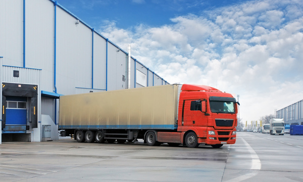 Truck Freight Transport Logistics Stock Photo 03