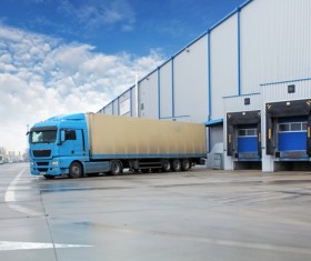 Truck Freight Transport Logistics Stock Photo 04