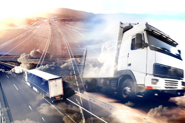 Truck Freight Transport Logistics Stock Photo 09