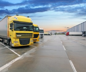 Truck Freight Transport Logistics Stock Photo 10