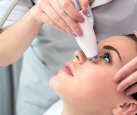 Ultraviolet facial Anti-wrinkle Stock Photo 01