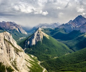 Undulating hills Stock Photo