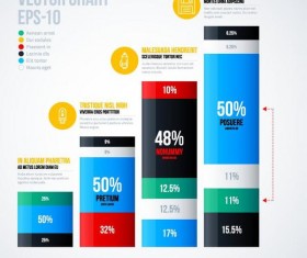 Vector chart infographic template 07