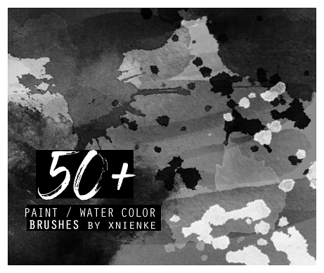 Water color Photoshop Brushes