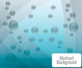 Water drop with modern background vector