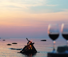 campfire Stock Photo 04