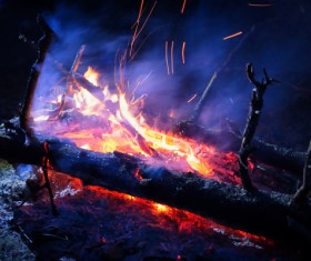 campfire Stock Photo 07