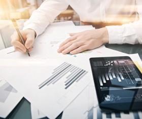 data analysis Stock Photo