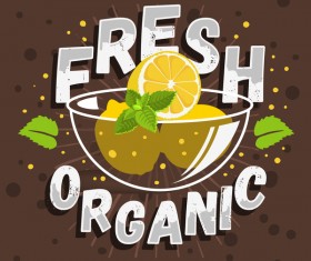 lemonade juice poster template vector 09