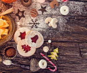 All kinds Christmas cookies Stock Photo 03
