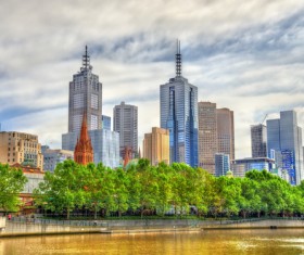 Australian city buildings Stock Photo 09