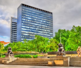 Australian city buildings Stock Photo 12