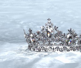 Beautiful Jewelry crown Stock Photo 02