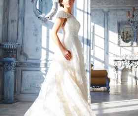 Beautiful brides wedding photo Stock Photo 03