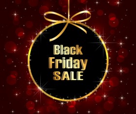 Black Friday Sale background vector