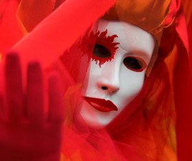 Carnival Sicily Acireale Stock Photo 01