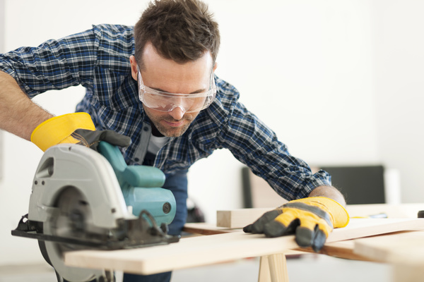 Carpentry are working Stock Photo 03