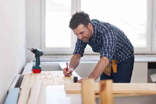 Carpentry are working Stock Photo 04