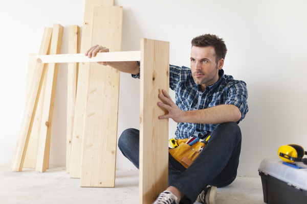Carpentry are working Stock Photo 06