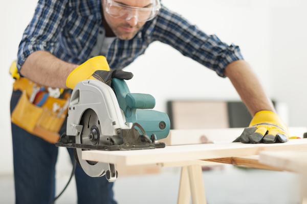 Carpentry are working Stock Photo 07