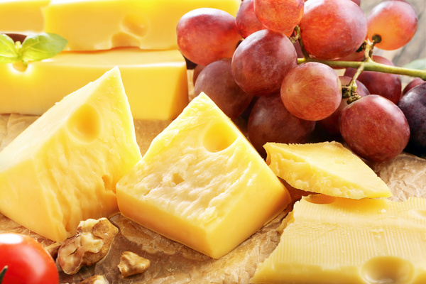 Cheddar Cheese Stock Photo