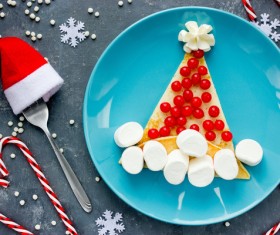 Cherry dessert Stock Photo