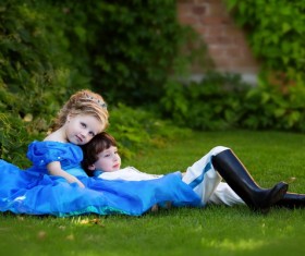 Childrens art photo Stock Photo