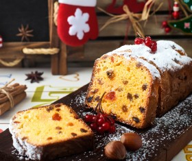 Christmas dessert Stock Photo 05