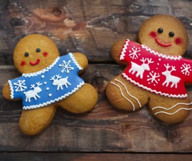 Christmas gingerbread Stock Photo 02