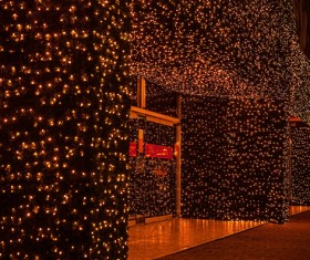 Christmas lights Stock Photo