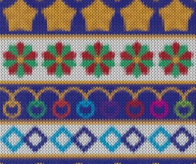 Christmas sweater seamless pattern vector 03