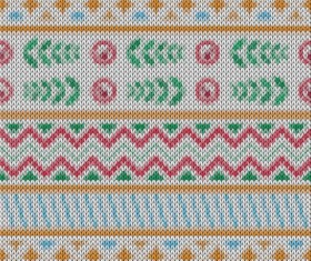 Christmas sweater seamless pattern vector 04