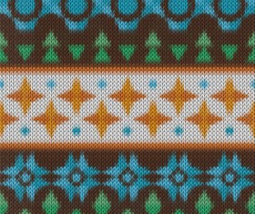 Christmas sweater seamless pattern vector 05