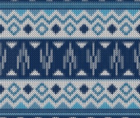 Christmas sweater seamless pattern vector 06
