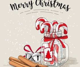 Christmas sweet hand drawn vector