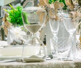 Christmas tableware Stock Photo 08