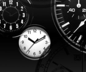 Clocks Photoshop Brushes