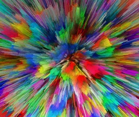 Colorful Explosive Textures Stock Photo 01