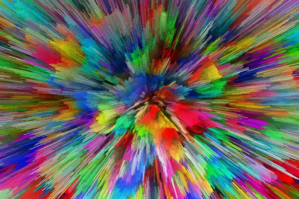 Colorful Explosive Textures Stock Photo 01